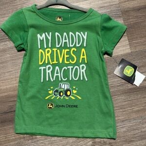 John Deere Green Kids Shirt
